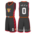 Custom team basketbal uniform logo ontwerp Sport groothandel